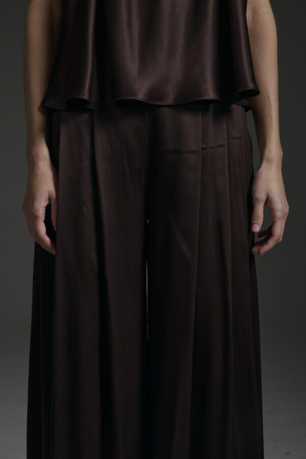 PANTALON CACAO SATEN - Imagen 4