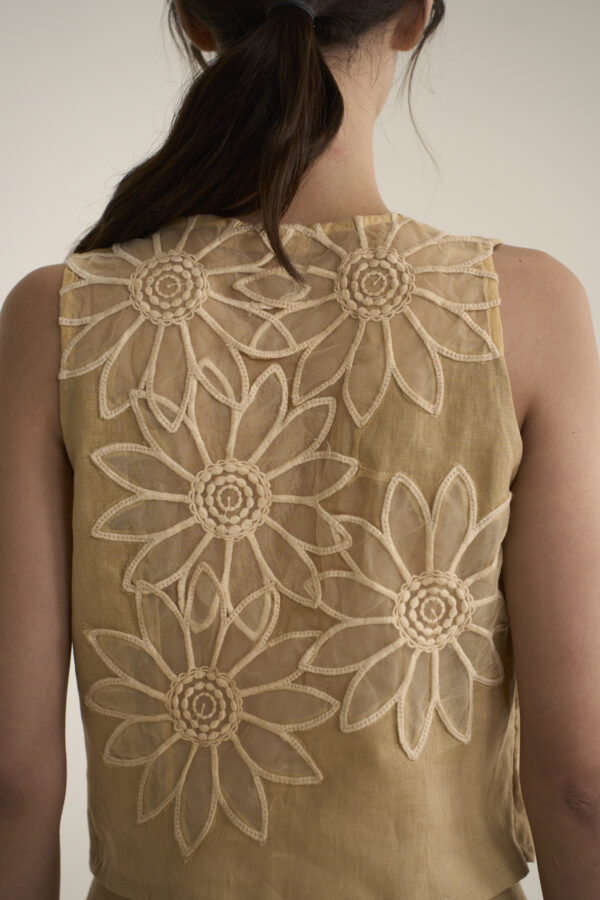 POLLERA Y TOP MARGARITAS - Imagen 3