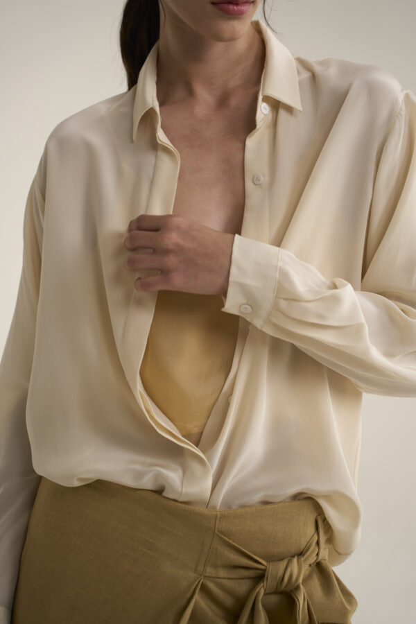 CAMISA CLOHE SEDA - Imagen 4